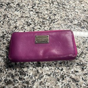 Michael Kors Purple Wallet